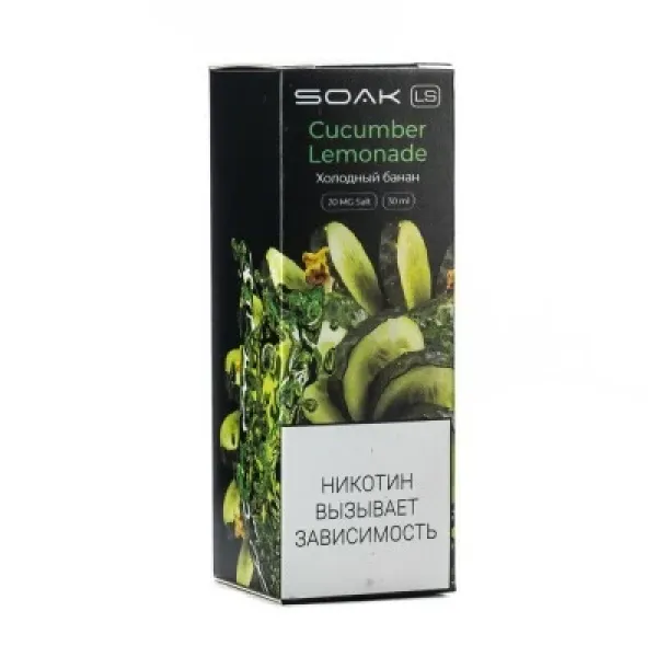 Жидкость SOAK LS Cucumber Lemonade 30 мл в Петрозаводске