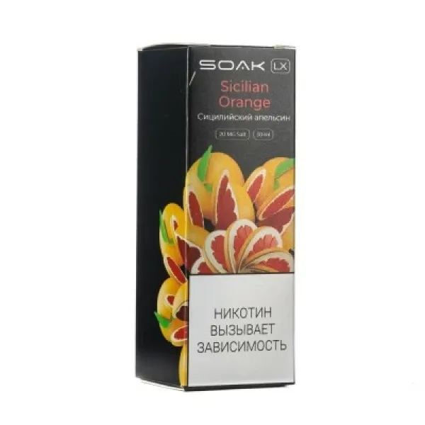 Жидкость SOAK LX Sicilian Orange 30 мл в Петрозаводске