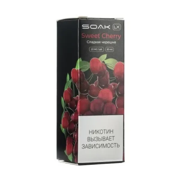Жидкость SOAK LX Sweet Cherry 30 мл в Петрозаводске