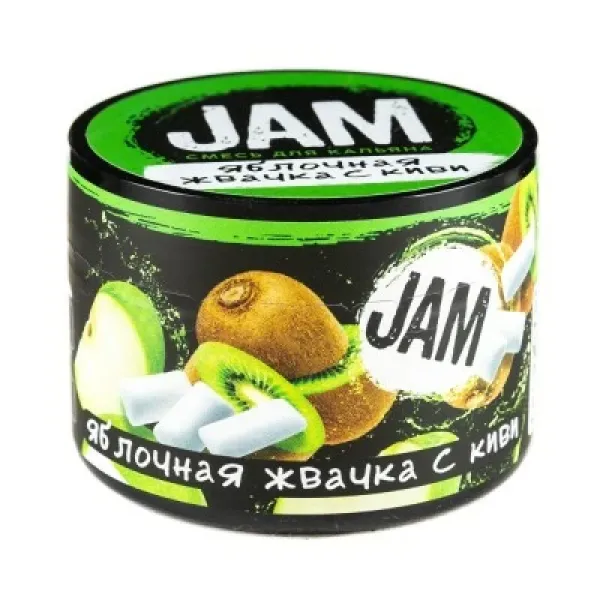 Смесь JAM Яблочная Жвачка с Киви 50 гр в Петрозаводске