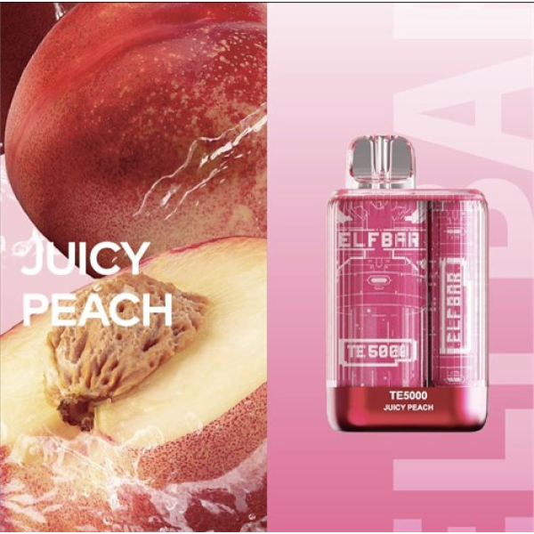 Elfbar TE5000 Juicy Peach, 5000 тяг в Петрозаводске