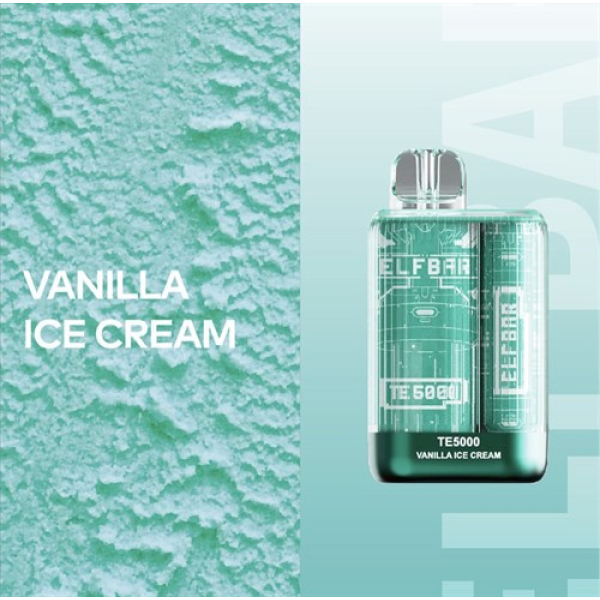 Elfbar TE5000 Vanilla Ice Cream, 5000 тяг в Петрозаводске