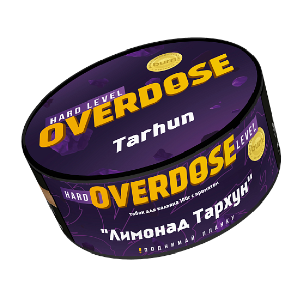 Табак Overdose Tarhun (Лимонад Тархун) 100 гр в Петрозаводске