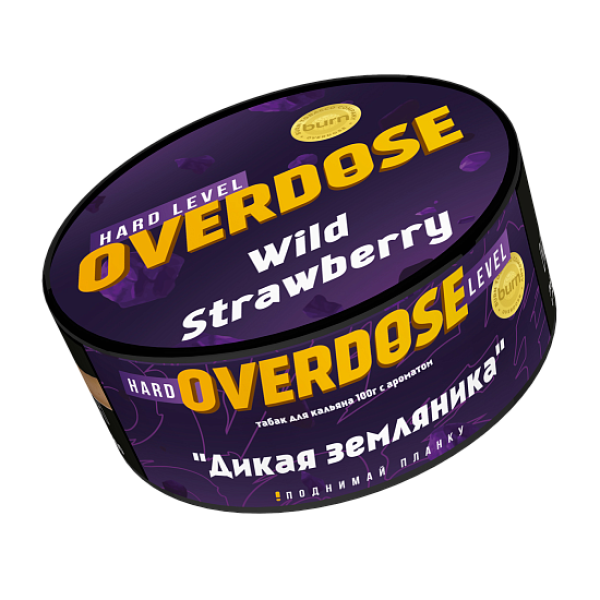 Табак Overdose Wild Strawberry (Дикая земляника) 100 гр в Петрозаводске