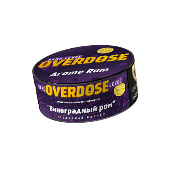 Табак Overdose Aroma Rum (Виноградный ром) 25 гр в Петрозаводске