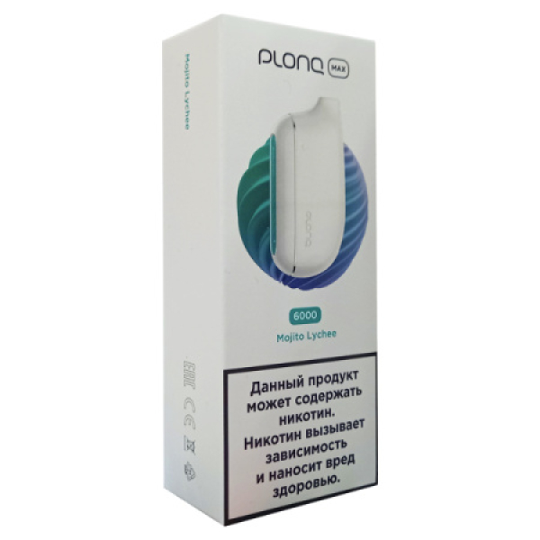 Plonq Max Mojito Lychee 6000 тяг в Петрозаводске