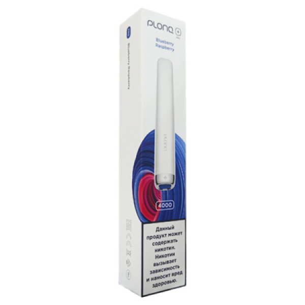 Plonq Plus Pro Blueberry Raspberry 4000 тяг в Петрозаводске