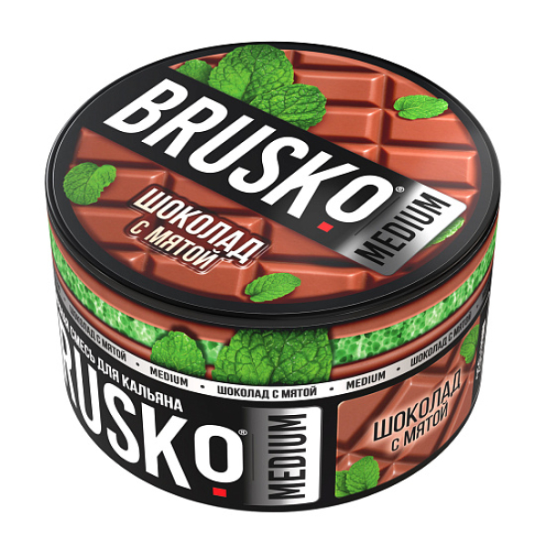 Смесь Brusko Шоколад с мятой 250 гр в Петрозаводске