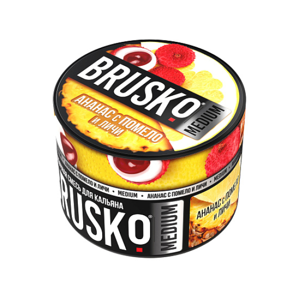 Смесь Brusko Ананас с помело и личи 50 гр в Петрозаводске