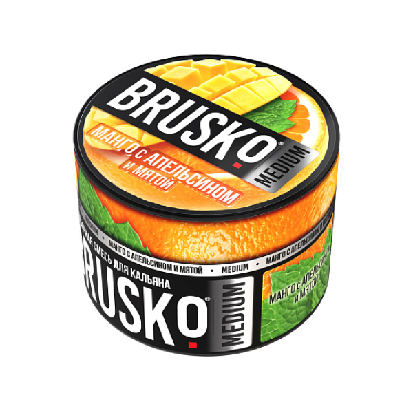 Смесь Brusko Манго с апельсином и мятой 50 гр в Петрозаводске
