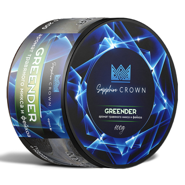 Табак SAPPHIRE CROWN GREENDER  100 грамм в Петрозаводске