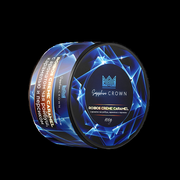 Табак SAPPHIRE CROWN ROIBOS CREME CARAMEL  100 грамм в Петрозаводске