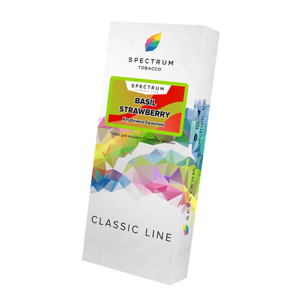 Табак SPECTRUM BASIL STRAWBERRY  100 грамм в Петрозаводске