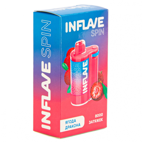 INFLAVE SPIN Ягода Дракона (8000 затяжек) в Петрозаводске