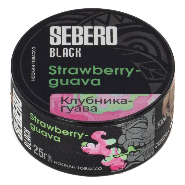 Табак Sebero Black Strawberry Guava  25 грамм в Петрозаводске