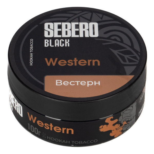 Табак Sebero Black Western  100 грамм в Петрозаводске