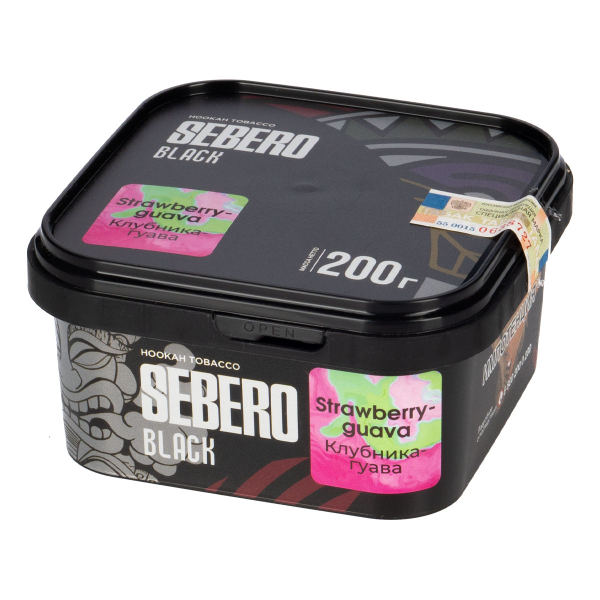 Табак Sebero Black Strawberry Guava  200 грамм в Петрозаводске