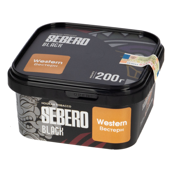 Табак Sebero Black Western  200 грамм в Петрозаводске