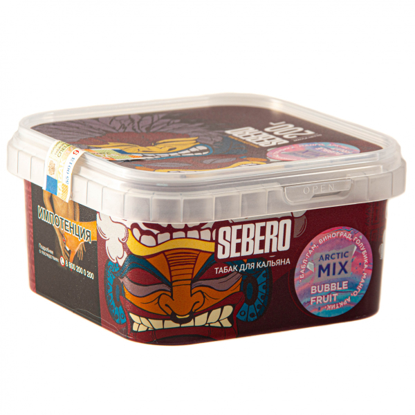 Табак Sebero Arctic Mix Bubble fruit  200 грамм в Петрозаводске