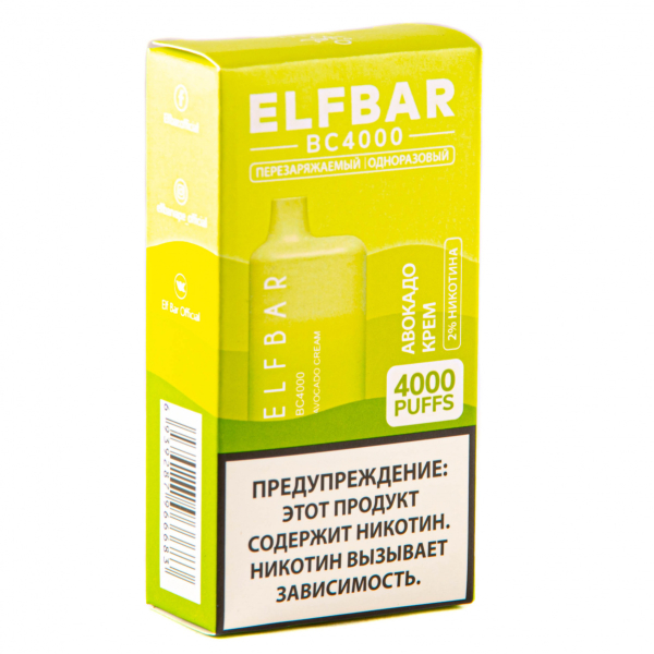 ELF BAR Avocado Cream (4000 затяжек) 20 мг в Петрозаводске