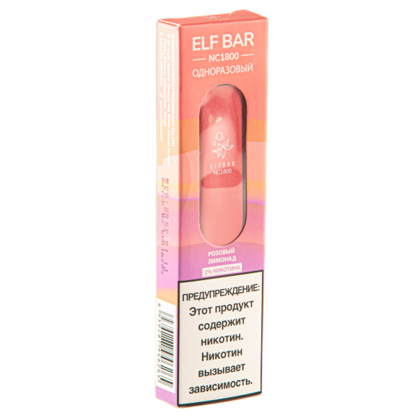 ELF BAR NC Pink Lemonade (1800 затяжек) 20 мг в Петрозаводске