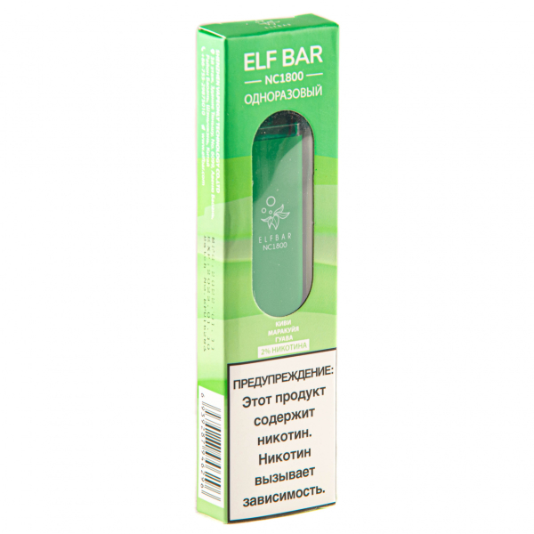 ELF BAR NC Kiwi Passionfruit Guava (1800 затяжек) 20 мг в Петрозаводске
