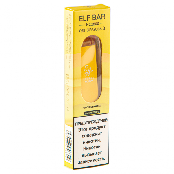 ELF BAR NC Peach Ice (1800 затяжек) 20 мг в Петрозаводске