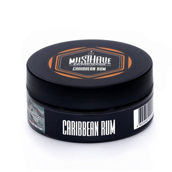 Табак MUST HAVE CARIBBEAN RUM  125 грамм в Петрозаводске