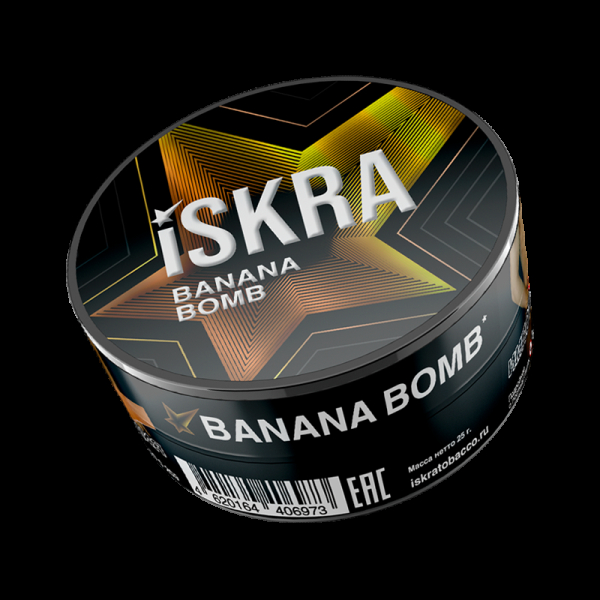 Табак ISKRA Вanana Bomb  25 грамм в Петрозаводске