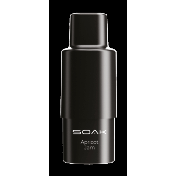 Картридж SOAK Q Абрикосовый джем (1500 затяжек) в Петрозаводске