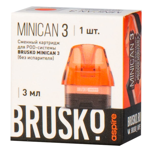 Картридж Brusko Minican 3 красный в Петрозаводске
