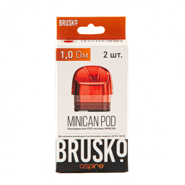 Картридж Brusko Minican красный (2шт.) 1,0 в Петрозаводске