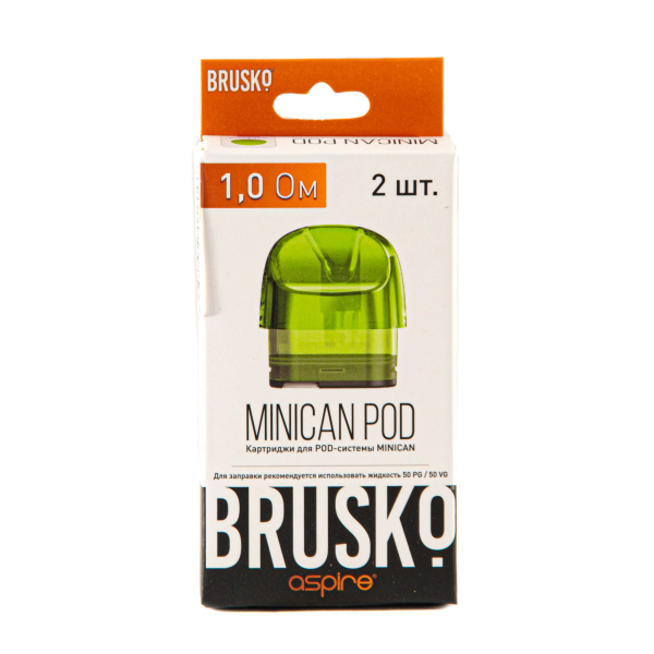 Картридж Brusko Minican зелёный (2шт.) 1,0 в Петрозаводске