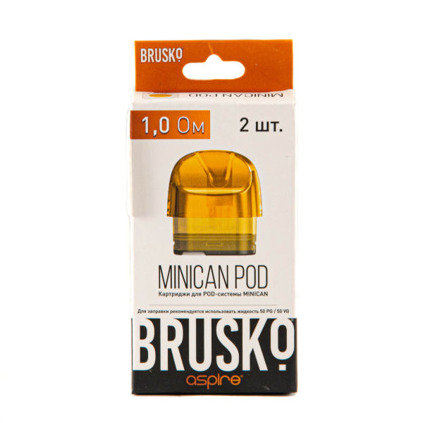 Картридж Brusko Minican жёлтый (2шт.) 1,0 в Петрозаводске