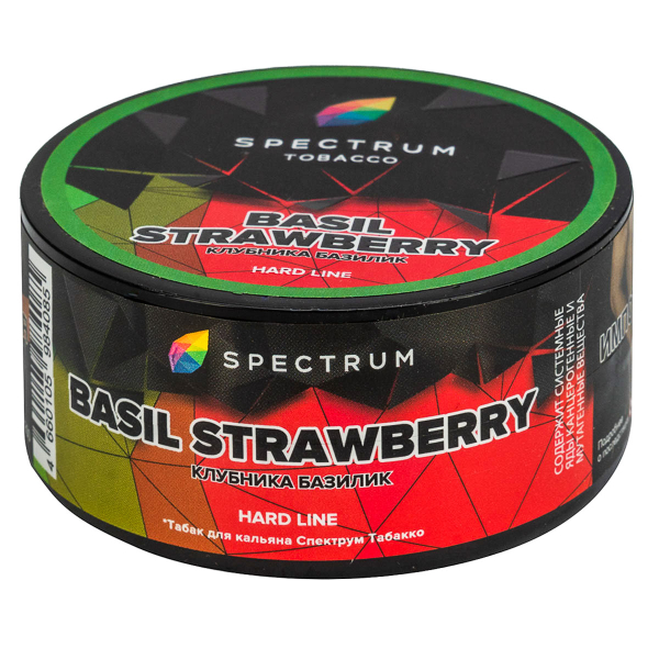 Табак Spectrum Hard Basil Strawberry  25 грамм в Петрозаводске