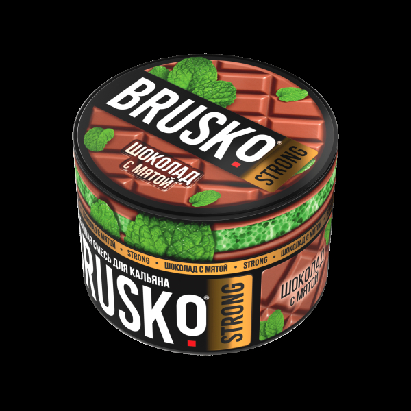 Смесь Brusko Strong шоколад с мятой  50 гр в Петрозаводске