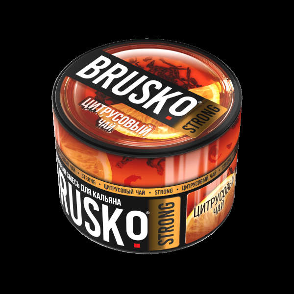 Смесь Brusko Strong цитрусовый чай  50 гр в Петрозаводске