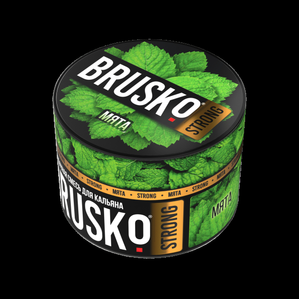 Смесь Brusko Strong мята  50 гр в Петрозаводске