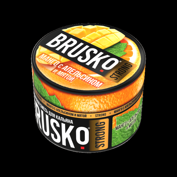 Смесь Brusko Strong манго с апельсином и мятой  50 гр в Петрозаводске