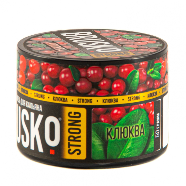 Смесь Brusko Strong клюква  50 гр в Петрозаводске