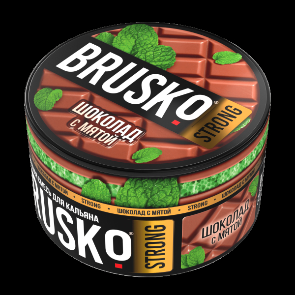 Смесь Brusko Strong шоколад с мятой  250 гр в Петрозаводске