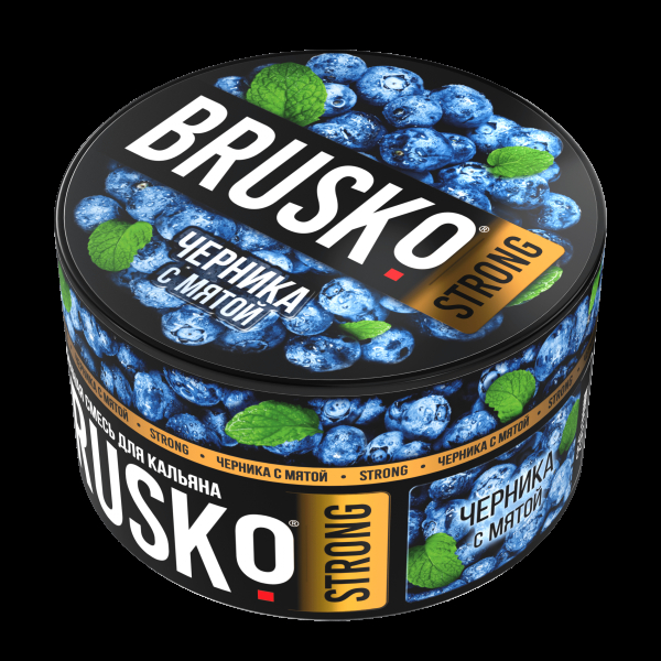 Смесь Brusko Strong черника с мятой  250 гр в Петрозаводске