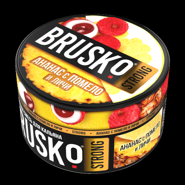 Смесь Brusko Strong ананас с помело и личи  250 гр в Петрозаводске