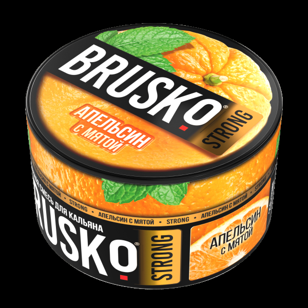 Смесь Brusko Strong апельсин с мятой  250 гр в Петрозаводске