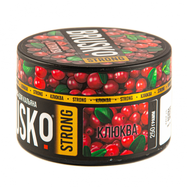 Смесь Brusko Strong клюква  250 гр в Петрозаводске