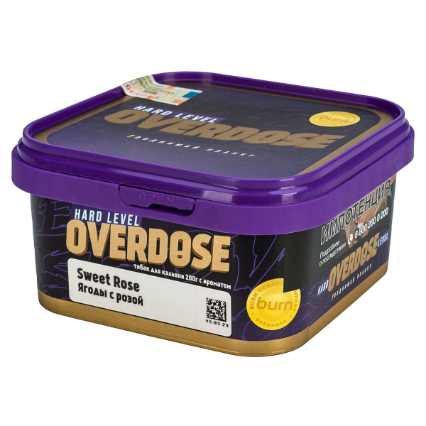 Табак Overdose Sweet Rose  200 грамм в Петрозаводске