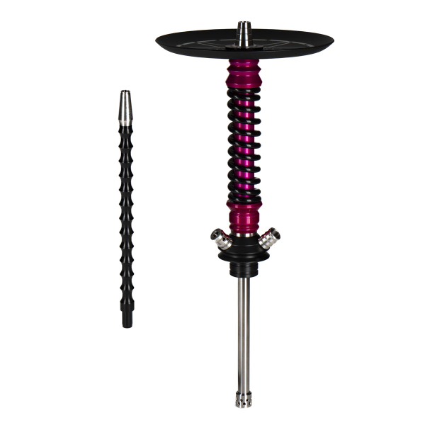 Кальян Mamay Customs Coilovers Mini розовый лак черный   в Петрозаводске