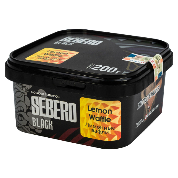 Табак Sebero Black Lemon Waffle  200 грамм в Петрозаводске