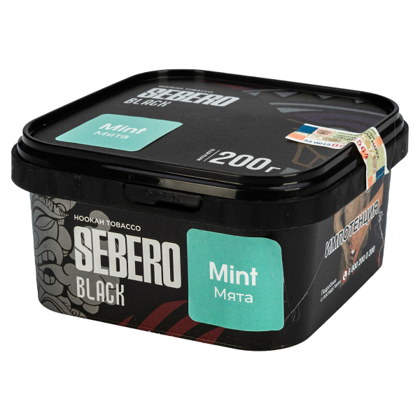 Табак Sebero Black Mint  200 грамм в Петрозаводске