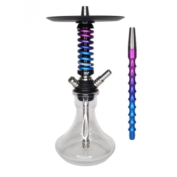 Кальян Mamay Custom Coilovers Micro Черный-Космос  в Петрозаводске